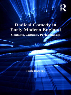 cover image of Radical Comedy in Early Modern England